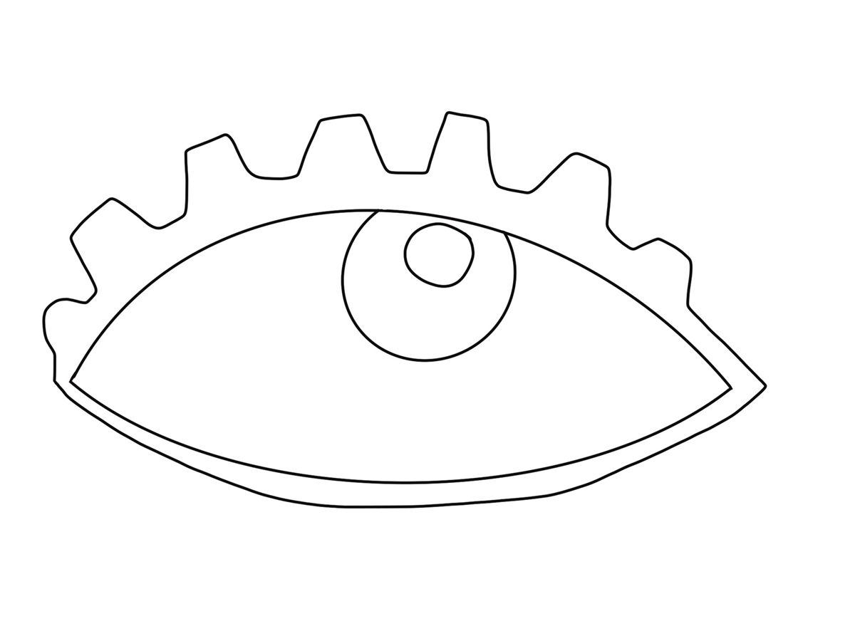 Ojo de pestañas